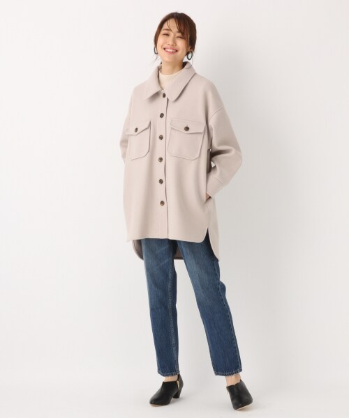 GLOBAL WORK（グローバルワーク）の「CPOブルゾン（ジャケット/アウター・グレー/ベージュ）」の6枚目の写真