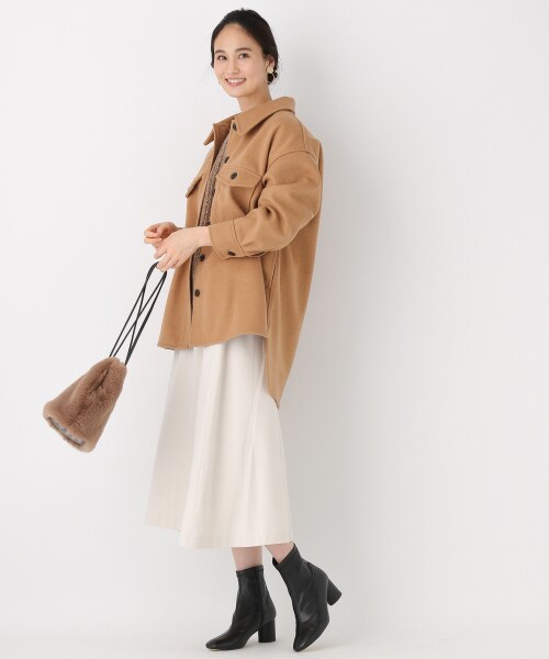 GLOBAL WORK（グローバルワーク）の「CPOブルゾン（ジャケット/アウター・グレー/ベージュ）」の7枚目の写真