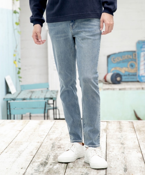 Global Work グローバルワーク の Gw Denim2wayスキニー パンツ Wear