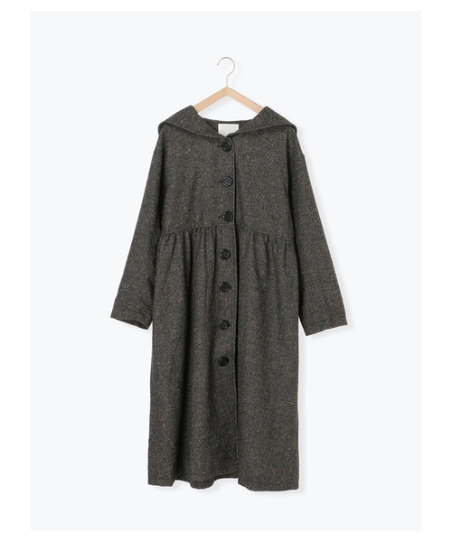 ehka sopo（エヘカソポ）の「ネップツィードセーラー衿コート（）」 - WEAR