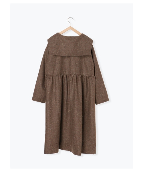 ehka sopo（エヘカソポ）の「ネップツィードセーラー衿コート（）」 - WEAR