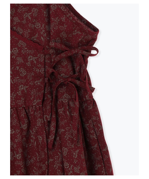 Samansa Mos2（サマンサ モスモス）の「【Special Price】花柄カシュクールキャミワンピース（ワンピース/ドレス・ボルドー/グリーン/ネイビー・F）」の8枚目の写真
