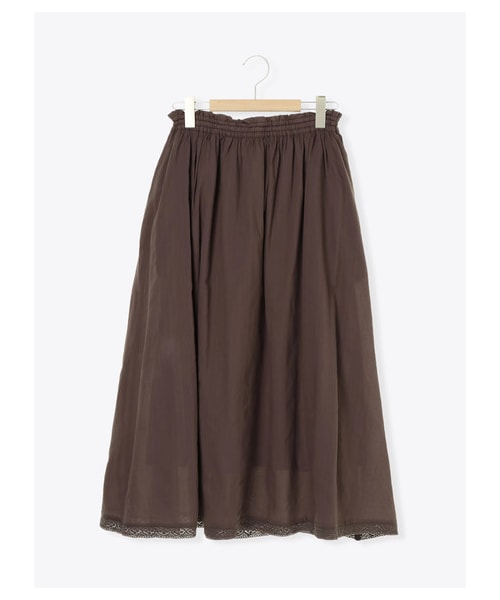 Samansa Mos2（サマンサ モスモス）の「【Special Price】ドビースカート（スカート・アイボリー/ブラック/ブラウン・F）」の11枚目の写真