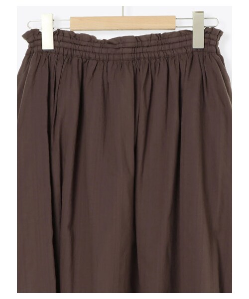Samansa Mos2（サマンサ モスモス）の「【Special Price】ドビースカート（スカート・アイボリー/ブラック/ブラウン・F）」の3枚目の写真