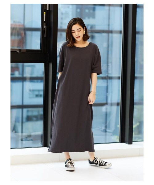 Sevendays Sunday セブンデイズ サンデイ セブンデイズサンデイ の Special Price サイドスリット クルーネックtワンピース ワンピース ドレス Wear