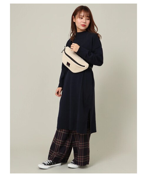 SEVENDAYS=SUNDAY（セブンデイズサンデイ）の「【Special Price】モックネックニットマキシワンピース（トップス・杢グレー/ブラック/グリーン/ネイビー・F）」の7枚目の写真