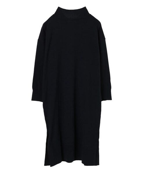 SEVENDAYS=SUNDAY（セブンデイズサンデイ）の「【Special Price】モックネックニットマキシワンピース（トップス・杢グレー/ブラック/グリーン/ネイビー・F）」の11枚目の写真