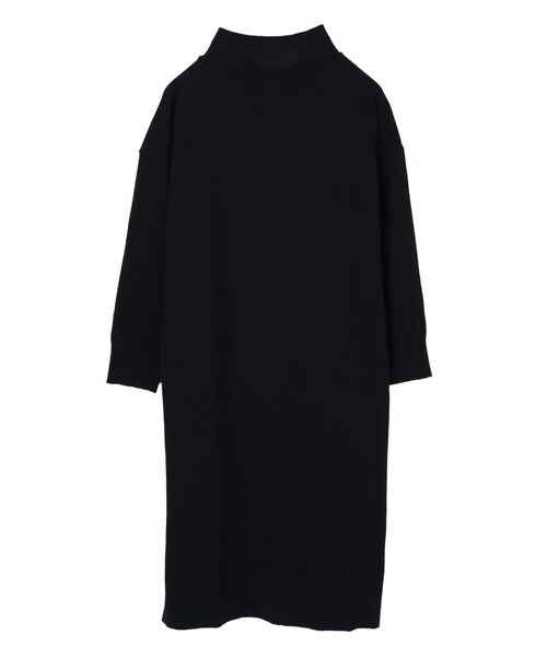 SEVENDAYS=SUNDAY（セブンデイズサンデイ）の「【Special Price】モックネックニットマキシワンピース（トップス・杢グレー/ブラック/グリーン/ネイビー・F）」の18枚目の写真