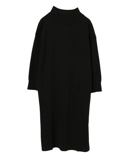 SEVENDAYS=SUNDAY（セブンデイズサンデイ）の「【Special Price】モックネックニットマキシワンピース（トップス・杢グレー/ブラック/グリーン/ネイビー・F）」の16枚目の写真