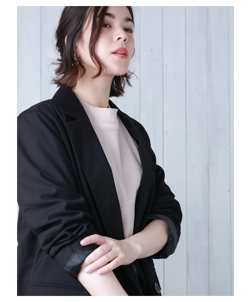 SEVENDAYS=SUNDAY（セブンデイズサンデイ）の「【Special Price】メンズライクテーラードジャケット（ジャケット/アウター・ブラック・M/L）」の4枚目の写真