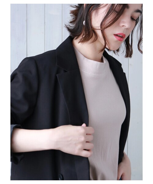 SEVENDAYS=SUNDAY（セブンデイズサンデイ）の「【Special Price】メンズライクテーラードジャケット（ジャケット/アウター・ブラック・M/L）」の11枚目の写真