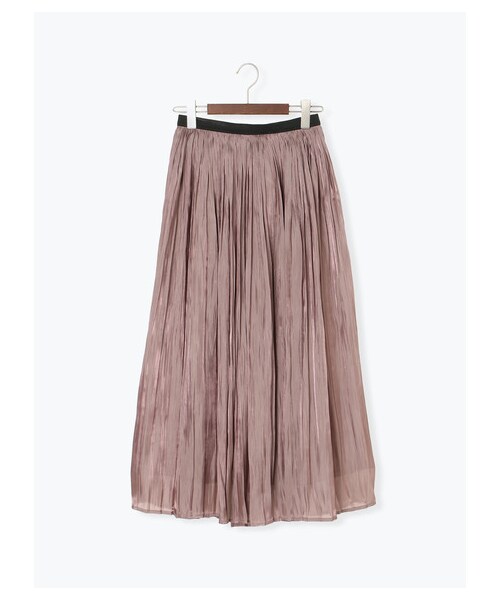 Te chichi（テチチ）の「オーロラサテンプリーツスカート（スカート・ブラック/ピンク/ブルー・F）」の9枚目の写真