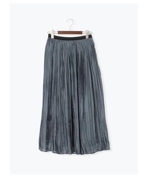 Te chichi（テチチ）の「オーロラサテンプリーツスカート（スカート・ブラック/ピンク/ブルー・F）」の10枚目の写真