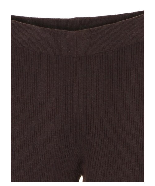 Green Parks(グリーンパークス)の「・RAY CASSIN リブニットパンツ(パンツ・ブラック/ベージュ/ブラウン・F)」の14枚目の写真