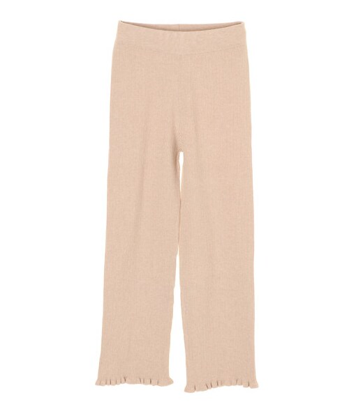 Green Parks(グリーンパークス)の「・RAY CASSIN リブニットパンツ(パンツ・ブラック/ベージュ/ブラウン・F)」の18枚目の写真