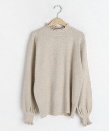 DHOLIC | フリルハーフネックニット(ニット/セーター)