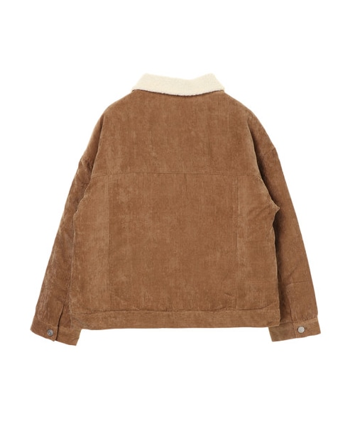 Green　Parks（グリーンパークス）の「コーデュロイブルゾン（ジャケット/アウター・ブラウン/キャメル/ネイビー・F）」の7枚目の写真
