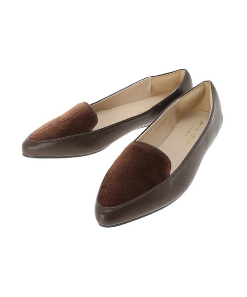 Green　Parks（グリーンパークス）の「【Special Price】ファーオペラシューズ（シューズ・グレー/ブラック/ブラウン・M/L）」の9枚目の写真