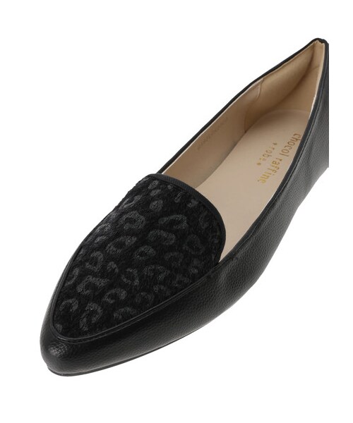 Green　Parks（グリーンパークス）の「【Special Price】ファーオペラシューズ（シューズ・グレー/ブラック/ブラウン・M/L）」の4枚目の写真