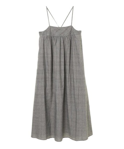 AMERICAN HOLIC(アメリカンホリック)の「【Special Price】綿ビエラギャザーキャミワンピース(ワンピース/ドレス・チャコールグレー/キャメル/グレンチェック・F)」の17枚目の写真