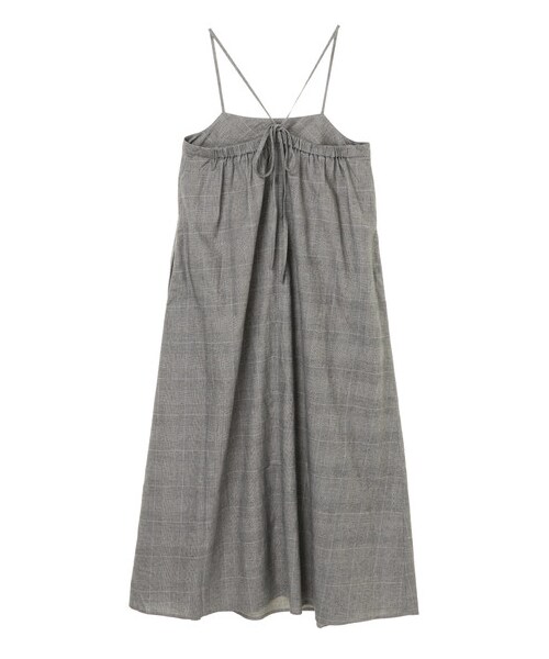 AMERICAN HOLIC(アメリカンホリック)の「【Special Price】綿ビエラギャザーキャミワンピース(ワンピース/ドレス・チャコールグレー/キャメル/グレンチェック・F)」の6枚目の写真