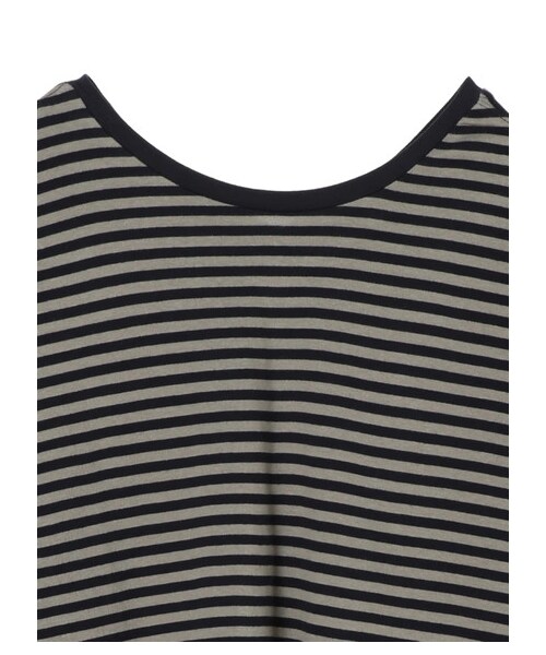 AMERICAN HOLIC(アメリカンホリック)の「【Special Price】2WAY衿リブカットプルオーバー(トップス・チャコールグレー/グレーベージュ/ボーダーネイビー/ボーダーグレー/ボーダーブラック・M/L)」の19枚目の写真