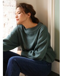 earth music&ecology | 【Special Price】ゆるハイネックニットプルオーバー(トップス)