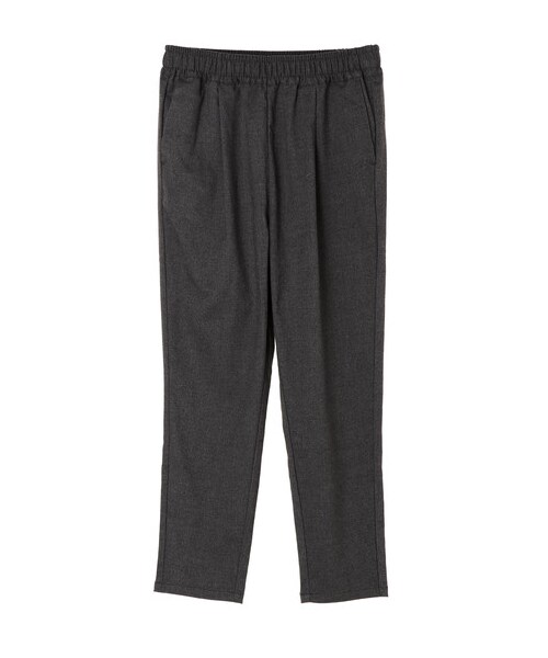 earth music&ecology(アースミュージックアンドエコロジー)の「【Special Price】T/Rテーパードパンツ(パンツ・チャコールグレー/ブラック/キャメル/ストライプネイビー・M/L)」の6枚目の写真