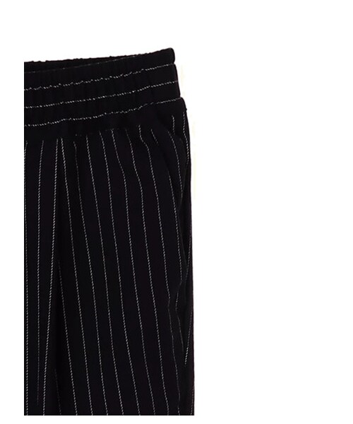 earth music&ecology(アースミュージックアンドエコロジー)の「【Special Price】T/Rテーパードパンツ(パンツ・チャコールグレー/ブラック/キャメル/ストライプネイビー・M/L)」の3枚目の写真