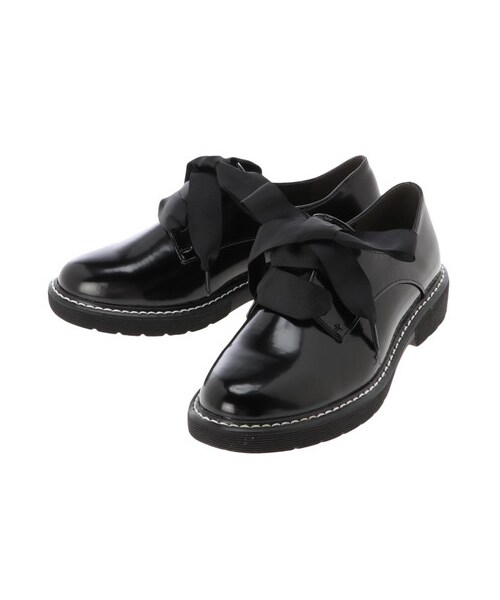 earth music&ecology（アースミュージックアンドエコロジー）の「ORiental TRaffic レースアップシューズ（シューズ・ブラック/ボルドー・S/M/L）」の11枚目の写真