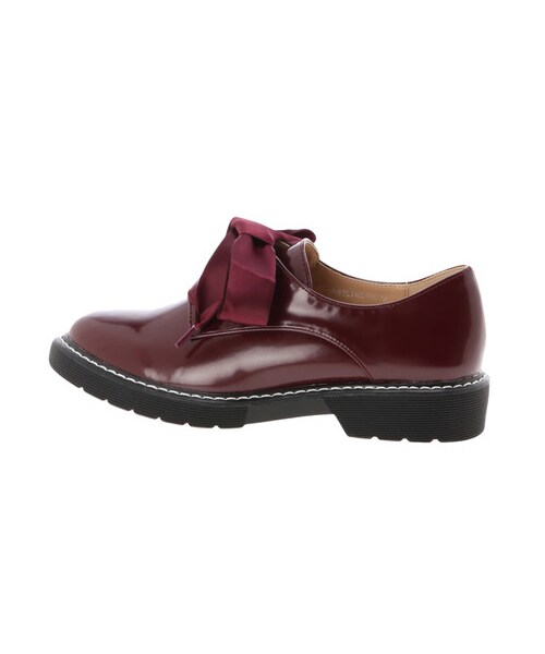 earth music&ecology（アースミュージックアンドエコロジー）の「ORiental TRaffic レースアップシューズ（シューズ・ブラック/ボルドー・S/M/L）」の6枚目の写真