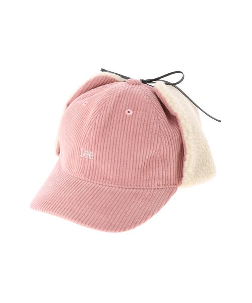 earth music&ecology（アースミュージックアンドエコロジー）の「Lee×eathボアキャップ（帽子・アイボリー/ピンク/ブラウン・F）」の16枚目の写真