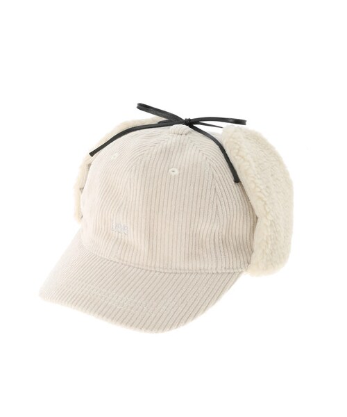 earth music&ecology（アースミュージックアンドエコロジー）の「Lee×eathボアキャップ（帽子・アイボリー/ピンク/ブラウン・F）」の8枚目の写真