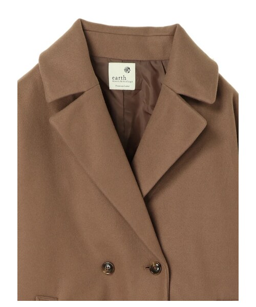 earth music&ecology（アースミュージックアンドエコロジー）の「【Special Price】2ボタンチェスターコート（ジャケット/アウター・モカ/ピンクベージュ・F）」の10枚目の写真