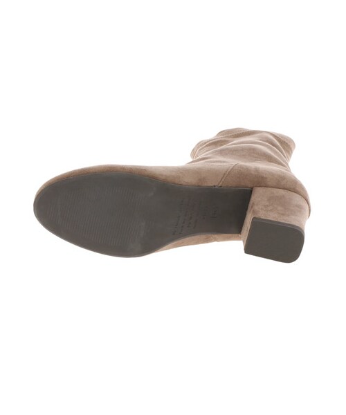 earth music&ecology（アースミュージックアンドエコロジー）の「ORiental TRaffic ストレッチブーツ（シューズ・ブラック/ベージュ・S/M/L）」の9枚目の写真