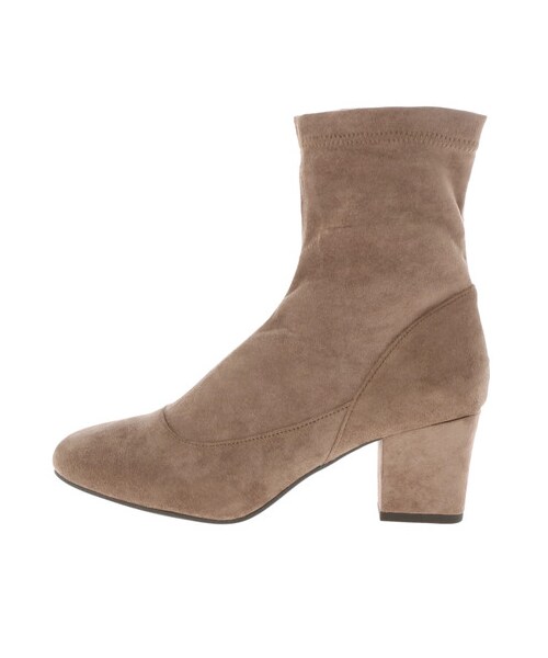 earth music&ecology（アースミュージックアンドエコロジー）の「ORiental TRaffic ストレッチブーツ（シューズ・ブラック/ベージュ・S/M/L）」の5枚目の写真