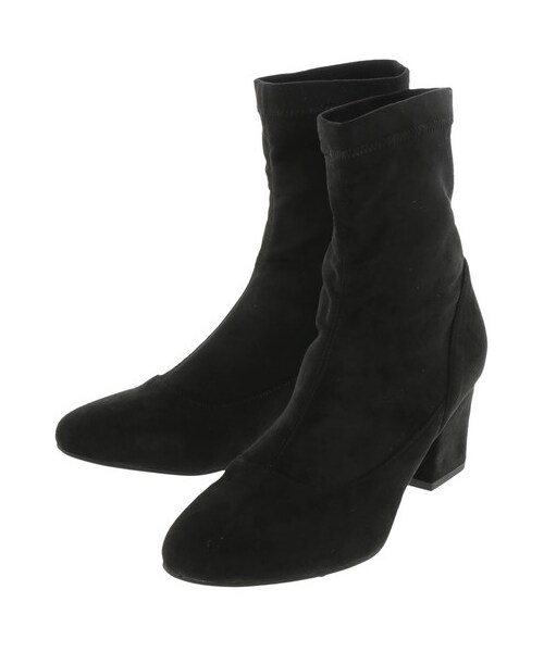 earth music&ecology（アースミュージックアンドエコロジー）の「ORiental TRaffic ストレッチブーツ（シューズ・ブラック/ベージュ・S/M/L）」の10枚目の写真