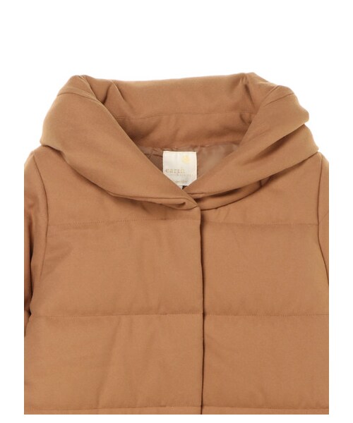 earth music&ecology（アースミュージックアンドエコロジー）の「【Special Price】ショールカラーショート中綿ブルゾン（ジャケット/アウター・ブラック/キャメル/ネイビー・M/L）」の15枚目の写真