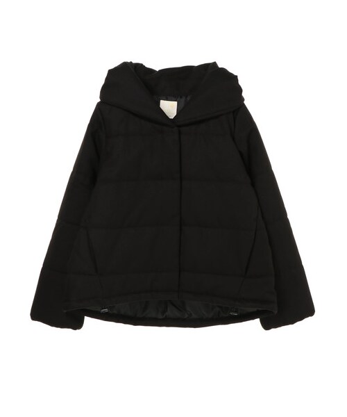 earth music&ecology（アースミュージックアンドエコロジー）の「【Special Price】ショールカラーショート中綿ブルゾン（ジャケット/アウター・ブラック/キャメル/ネイビー・M/L）」の19枚目の写真