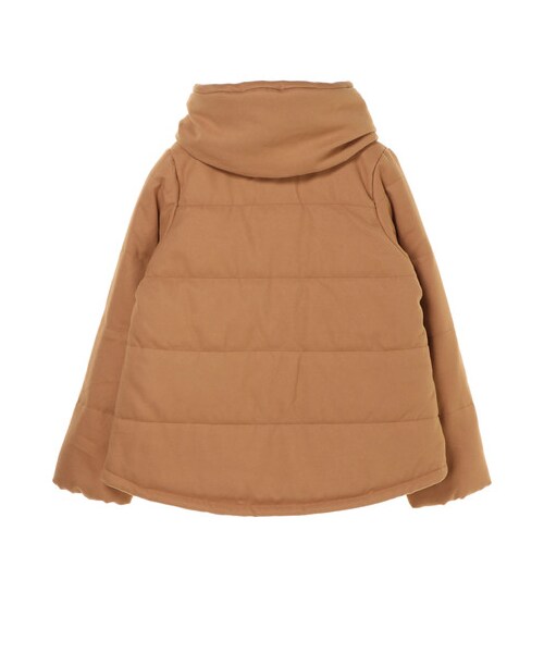 earth music&ecology（アースミュージックアンドエコロジー）の「【Special Price】ショールカラーショート中綿ブルゾン（ジャケット/アウター・ブラック/キャメル/ネイビー・M/L）」の14枚目の写真