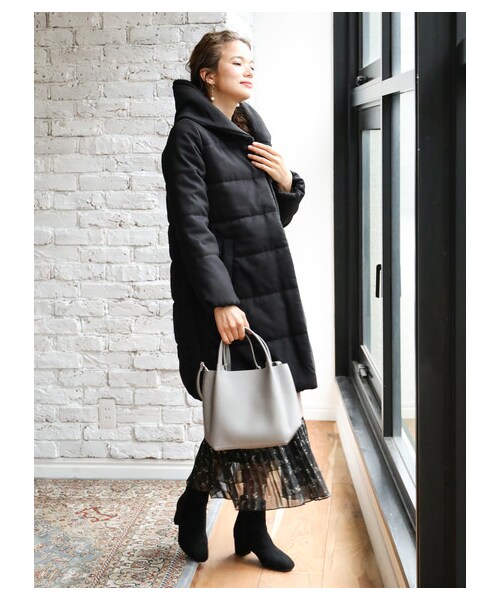 earth music&ecology（アースミュージックアンドエコロジー）の「ORiental TRaffic スクエアトゥブーツ（シューズ・ブラック/テラコッタ・S/M/L）」の8枚目の写真