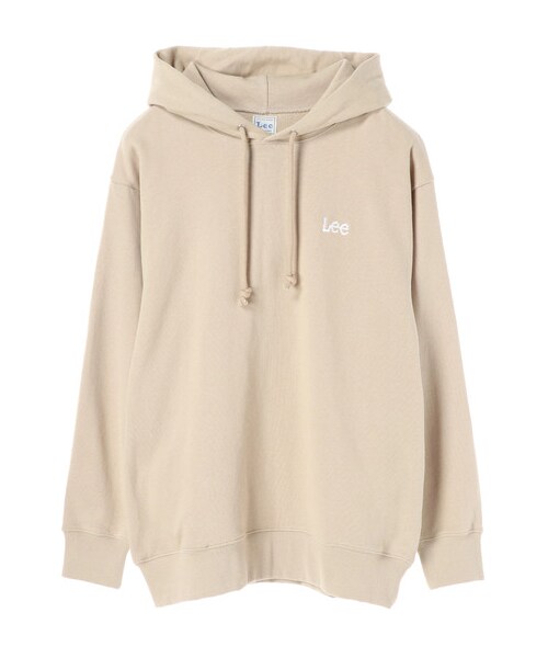 E hyphen world gallery（イーハイフンワールドギャラリー）の「【Special Price】Lee ウラケ ロゴパーカー（トップス・オフホワイト/杢グレー/チャコールグレー/ベージュ・F）」の15枚目の写真