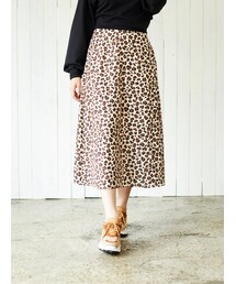 E hyphen world gallery | Hello Kitty レオパードスカート(スカート)