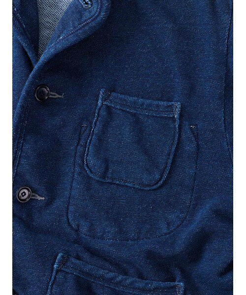 45R HERITAGE US裏毛のカーディガン 45R（フォーティファイブアール）の「HERITAGE 裏毛のカーディガン