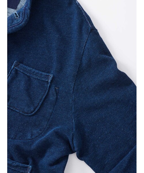 45R（フォーティファイブアール）の「HERITAGE 裏毛のカーディガン