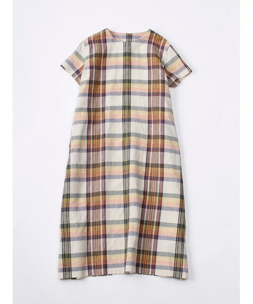 45R（フォーティファイブアール）の「リネンのマドラスチェック