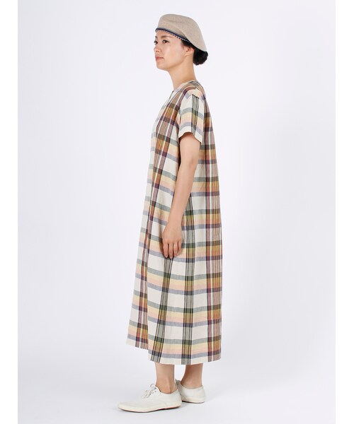 Heriter エリテ 24SS マドラスチェックドレス Heriter(エリテ) 24S/S マドラスチェックドレス | 大阪・北摂