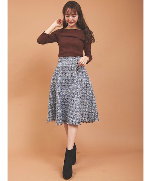 31 Sons de mode（トランテアン ソン ドゥ モード）の「ツイードフレア