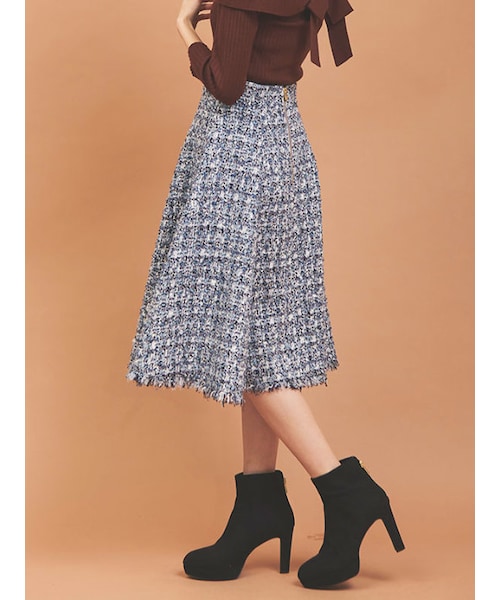 31 Sons de mode（トランテアン ソン ドゥ モード）の「ツイードフレア