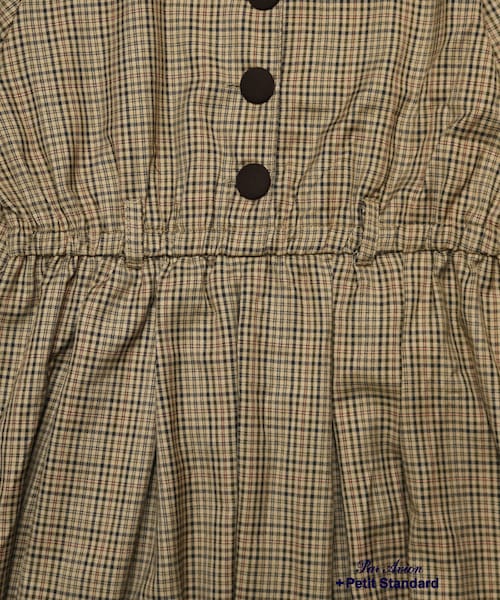 paravion（パラビオン）の「チェックワンピース（ワンピース/ドレス・レディース・グレー/ブルー/ベージュ・ONE）」の13枚目の写真